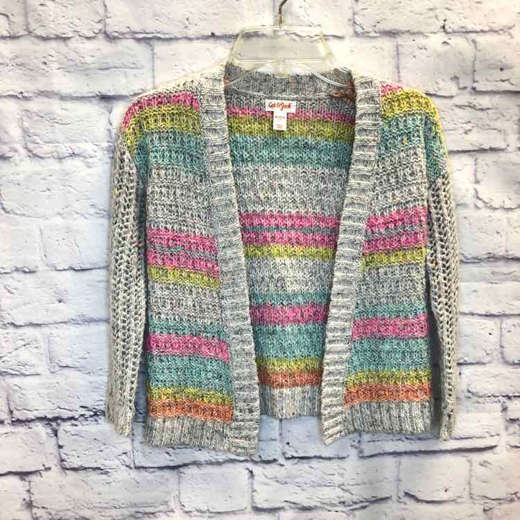 Cat & Jack Stripe Size 4T Girls Sweater