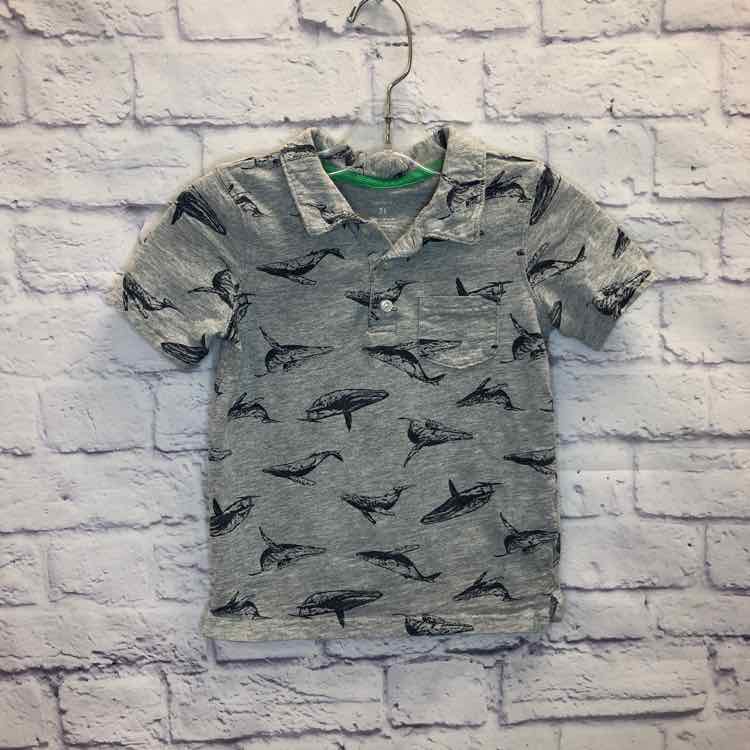 Carters Gray Size 5 Boy Polo or Button Down