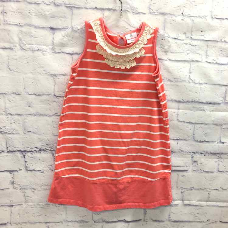 Hanna Andersson Coral Size 8 Girls Dress