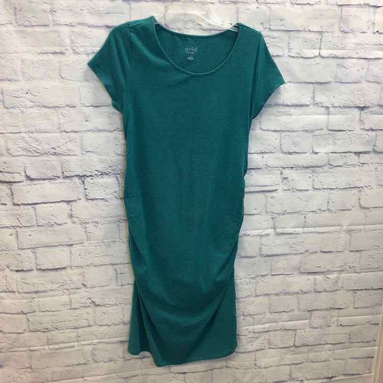 Isabel Maternity Green Size L Maternity Dress