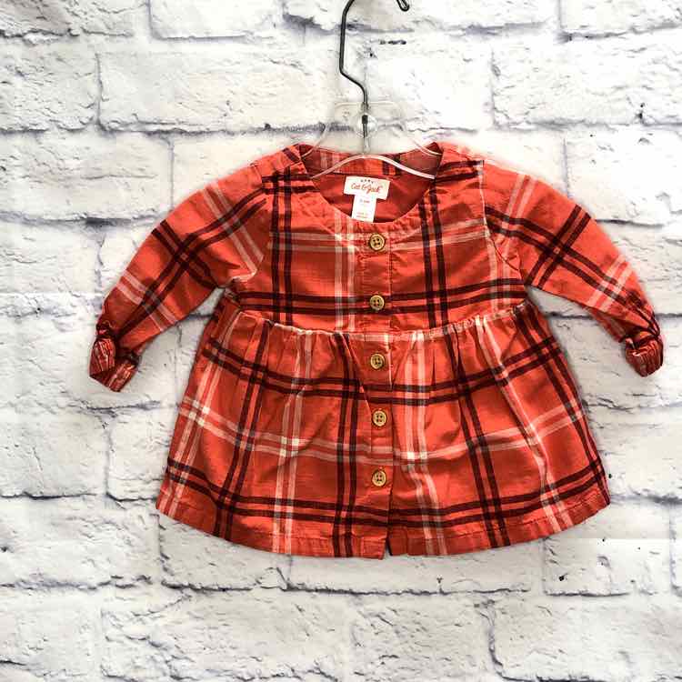 Cat & Jack Orange Size 3-6 Months Girls Dress