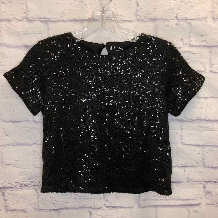 Art Class Black Size 10 Girls Short Sleeve Shirt