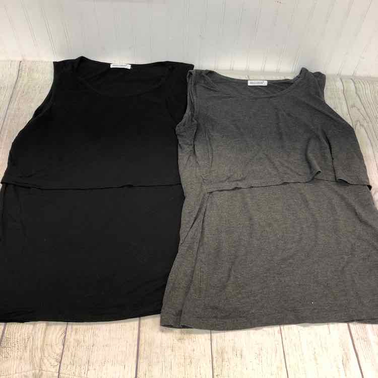 Smallshow Gray Size L Nursing Top