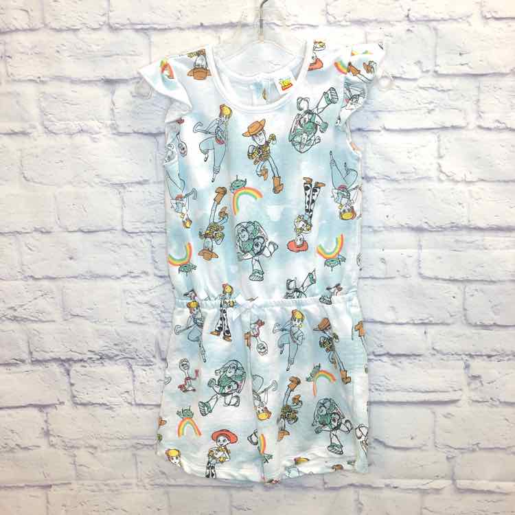 Toy Story Blue Size 6 Girls Romper