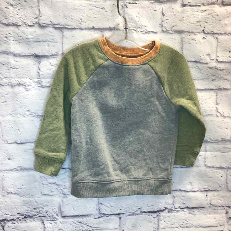 Cat & Jack Green Size 2T Boys Sweatshirts/Hoodie