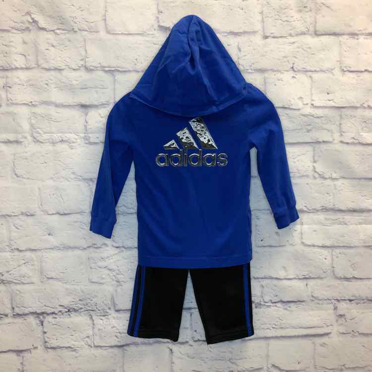 Adidas Blue Size 18 Months Boys 2 Piece Outfit