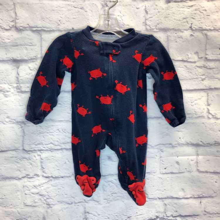 Just One You Navy Size Newborn Boys Sleeper