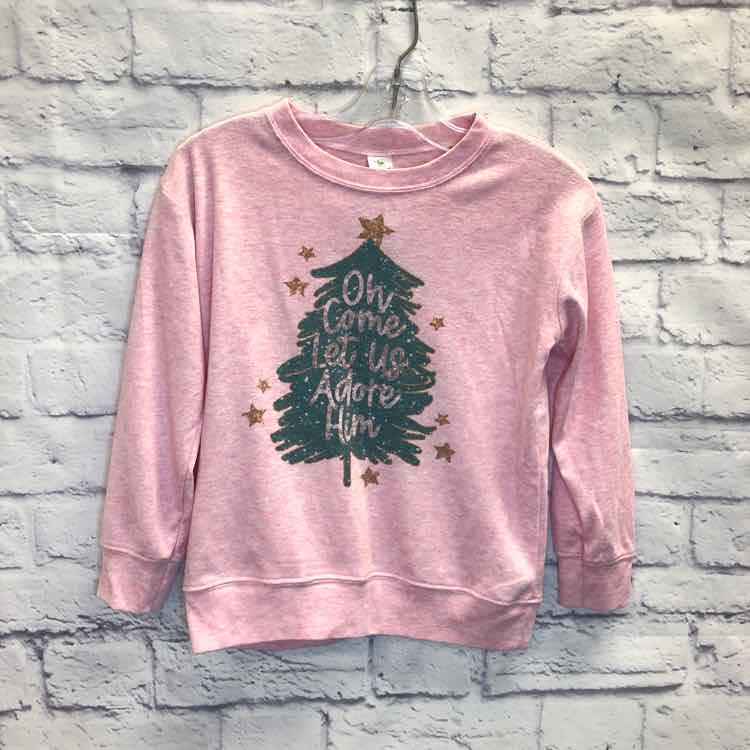 Laughing Giraffe Pink Size 6 Girls Long Sleeve Shirt