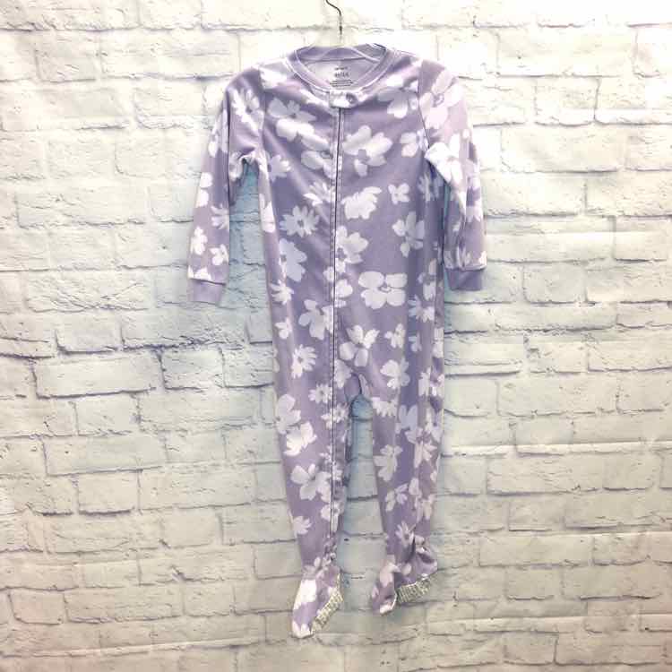 Carters Purple Size 4T Fleece Girls Sleeper