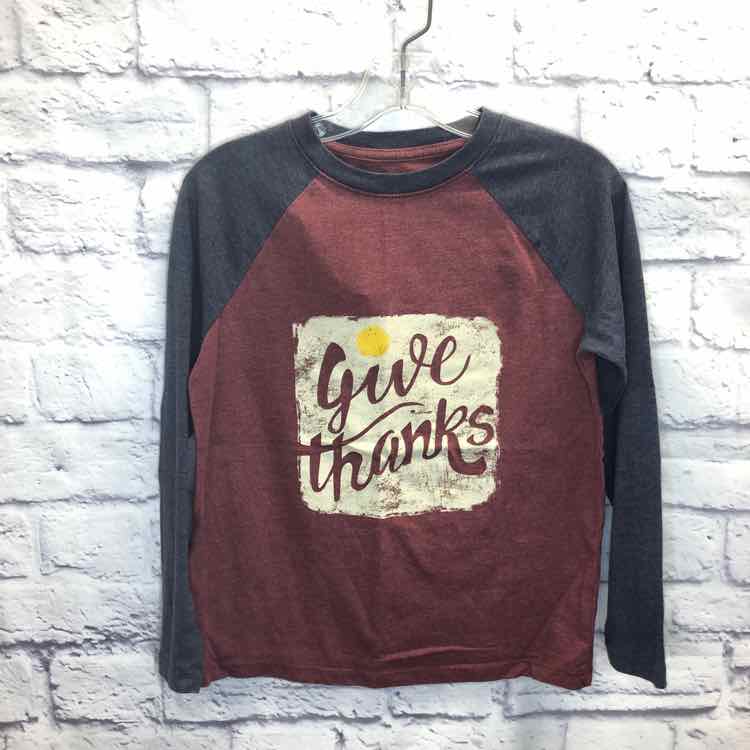 Cat & Jack Red Size 6 Boys Long Sleeve Shirt