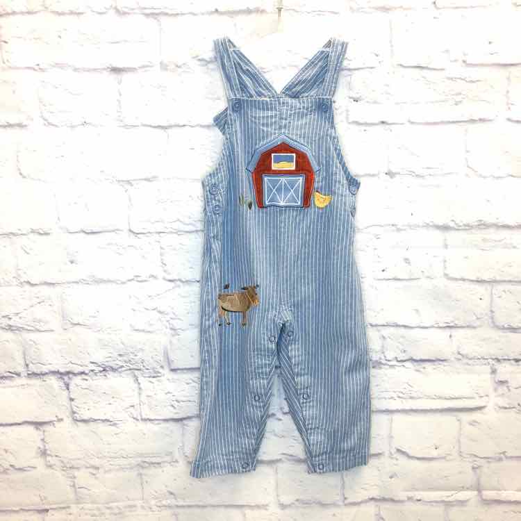 Baby Essentials Blue Size 18 Months Boys Overalls