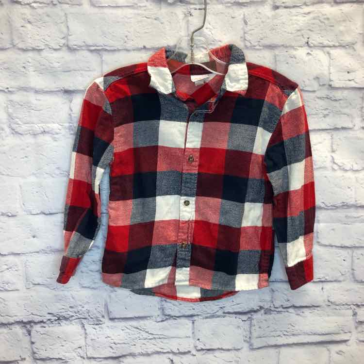 Jumping Beans Red Size 4T Boy Polo or Button Down