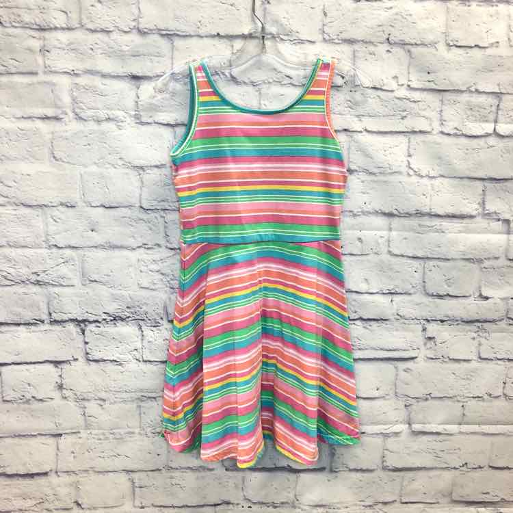 Childrens Place Stripe Size 7 Girls Dress