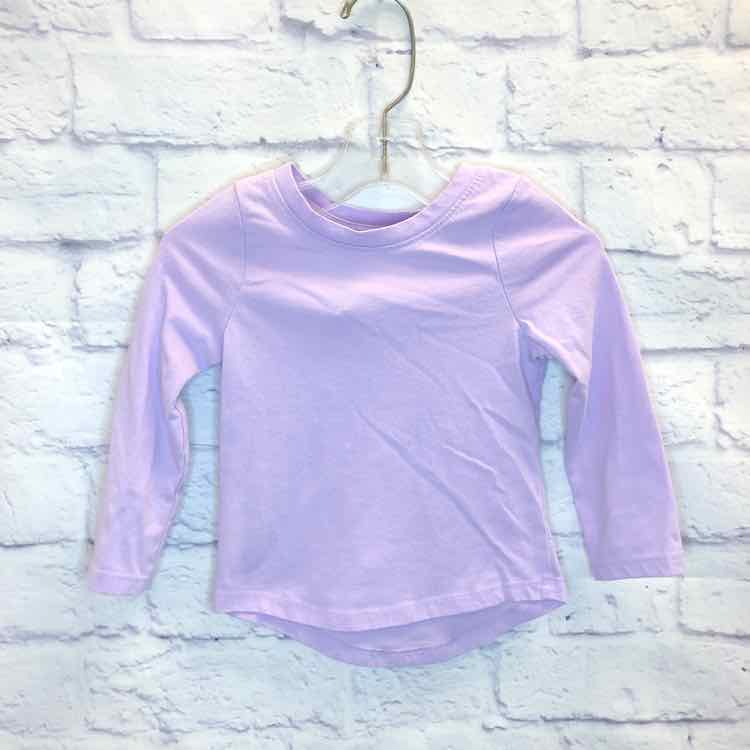 Cat & Jack Purple Size 18 Months Girls Long Sleeve Shirt