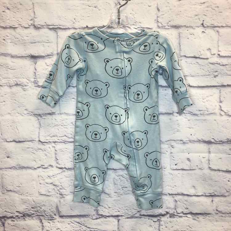 Carters Blue Size 3 Months Boys Romper