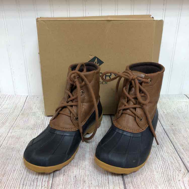 Sperry Port Duck Navy Size 13 Boys Boots