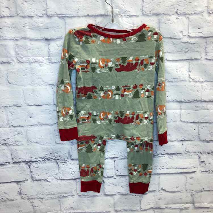 Cat & Jack Green Size 5 Boys Pajamas
