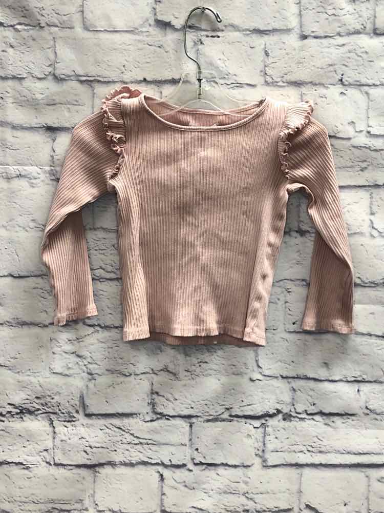 Jumping Beans Pink Size 5 Girls Long Sleeve Shirt