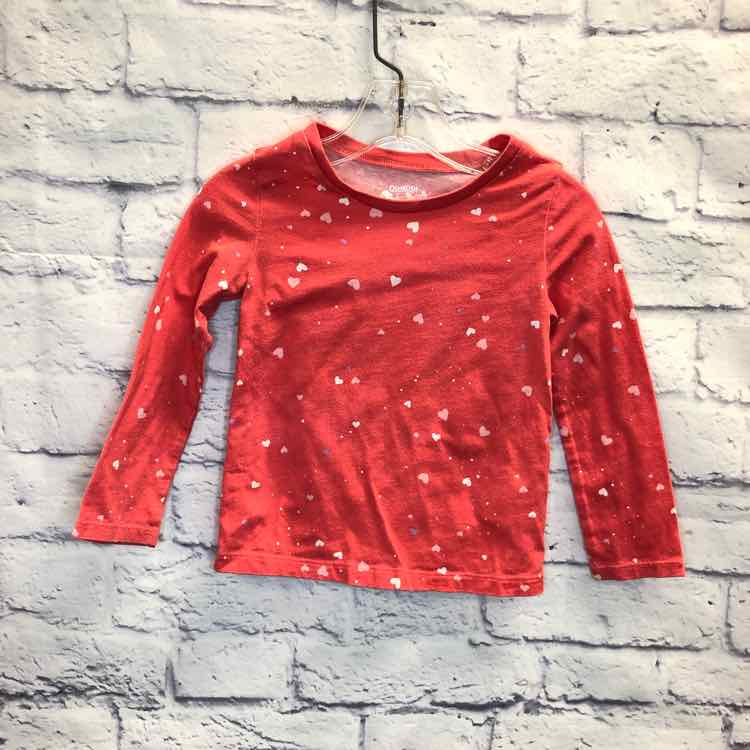 Oshkosh Pink Size 2T Girls Long Sleeve Shirt