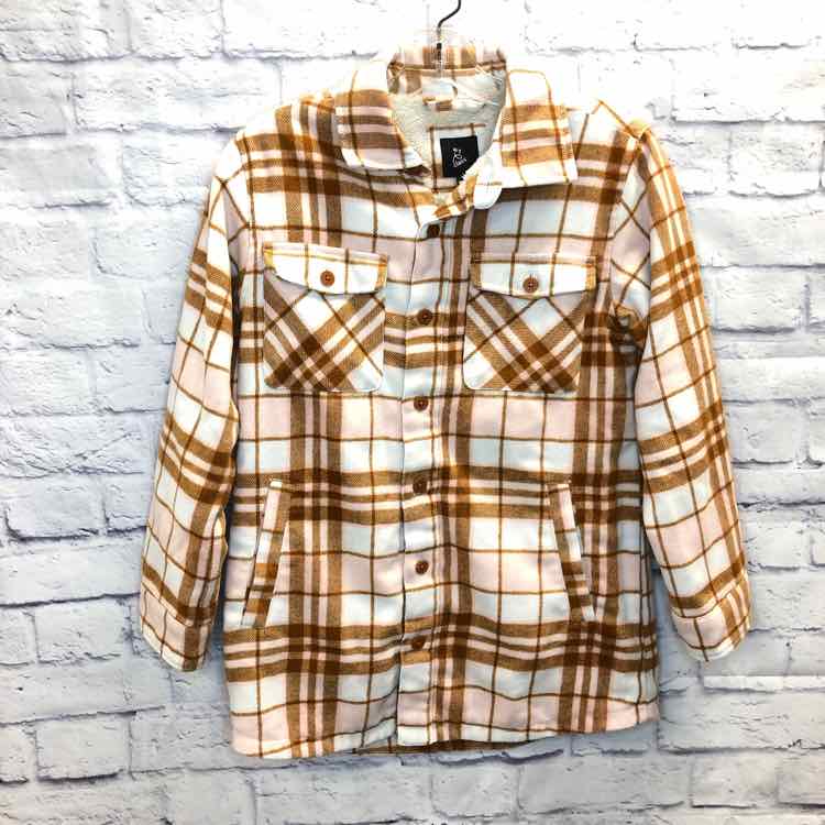 Art Class Pink Size 10 Girls Shearling Shacket