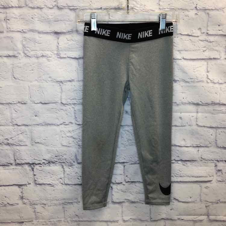 Nike Gray Size 6 Girls Leggings