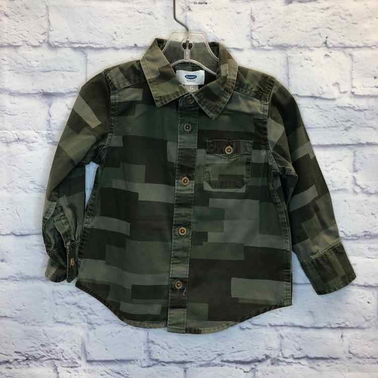 Old Navy Green Size 2T Boy Polo or Button Down