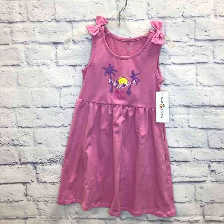 Tales & Stories Pink Size 5 Girls Dress