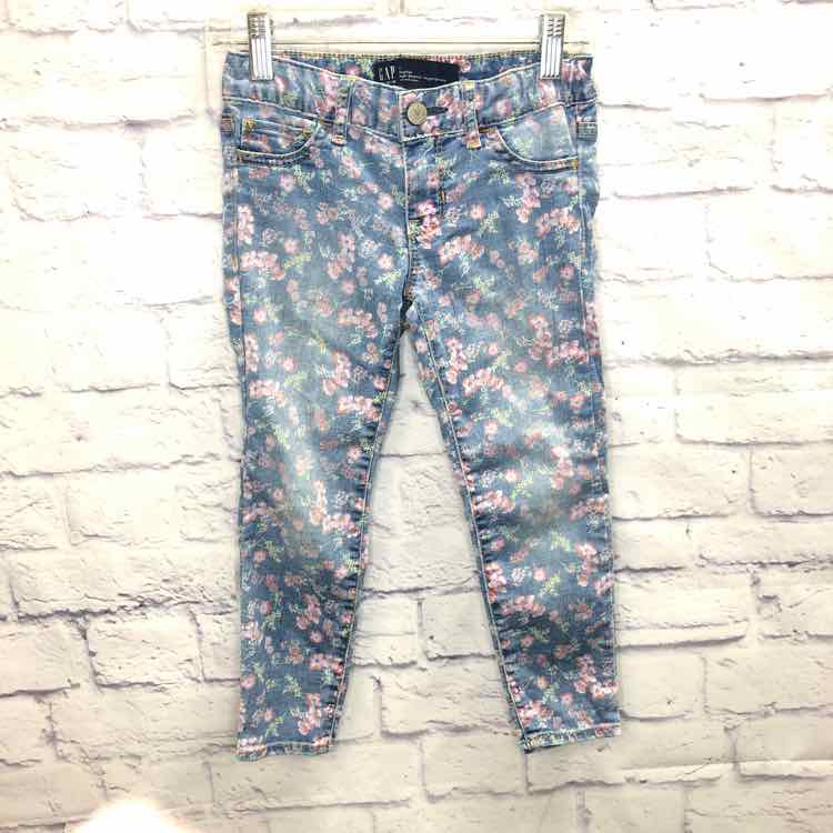 Gap Floral Size 6 Girls Jeans