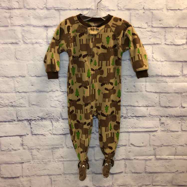 Carters Brown Size 18 Months Boys Sleeper