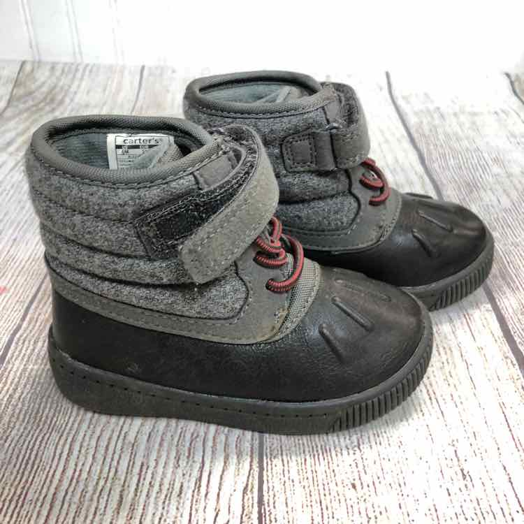 Carters Gray Size 6 Boys Boots