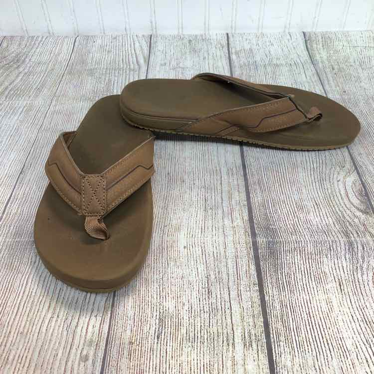 Brown Size 6 Boys Flip Flops