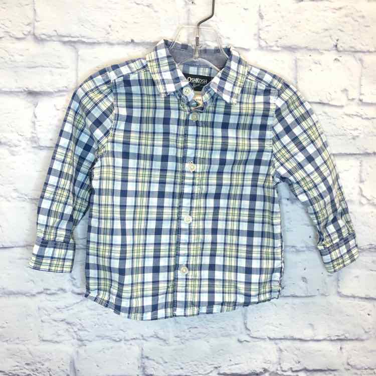Oshkosh Blue Size 18 Months Boy Polo or Button Down