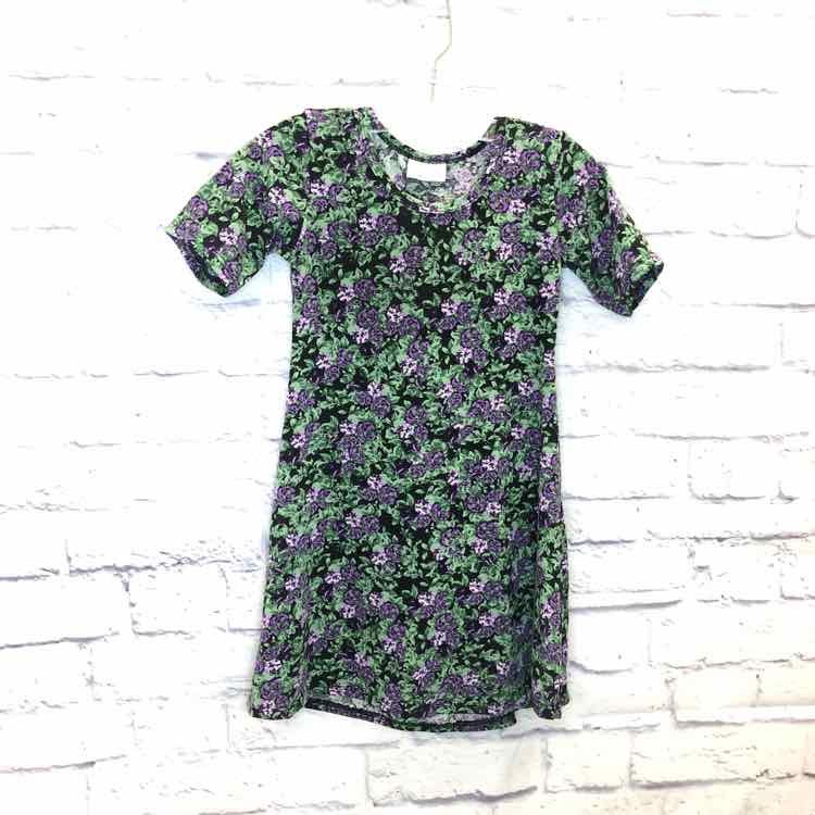 LulaRoe Floral Size 8 Girls Dress