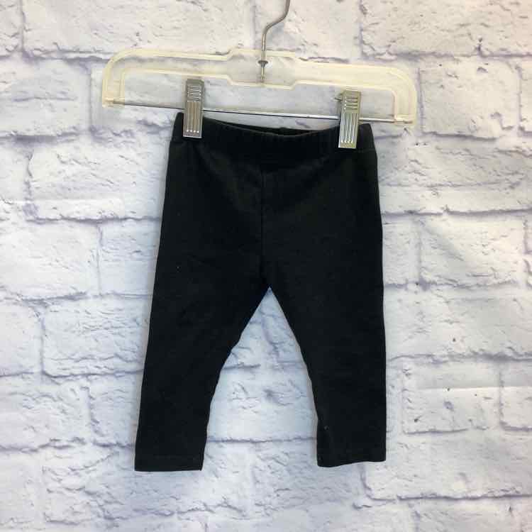 Cat & Jack Black Size 3-6 Months Girls Leggings