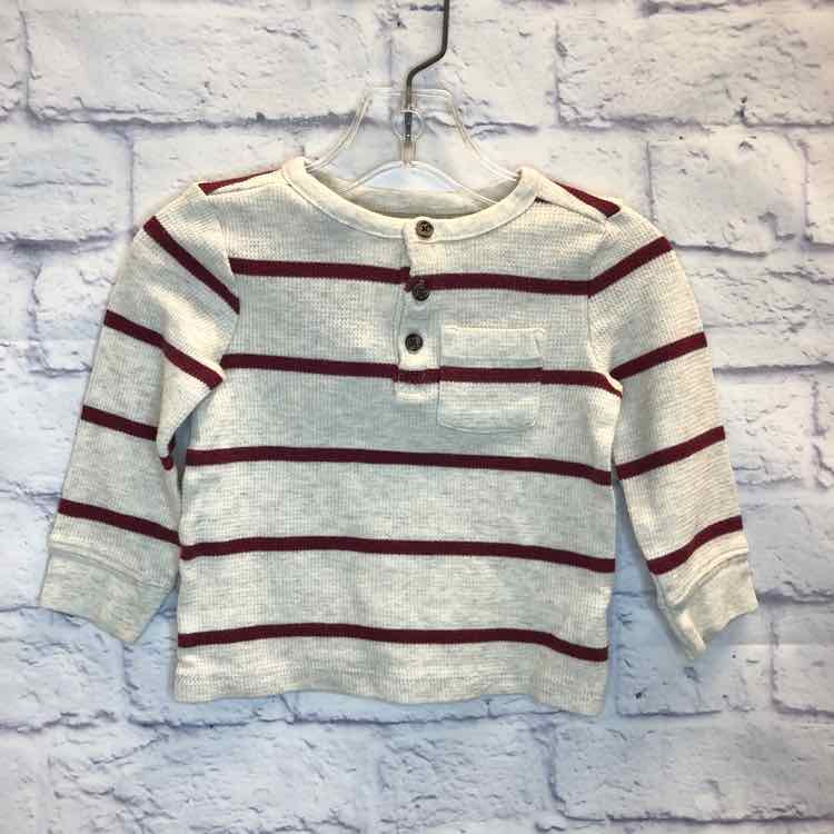 Old Navy Stripe Size 12-18 months Boys Long Sleeve Shirt