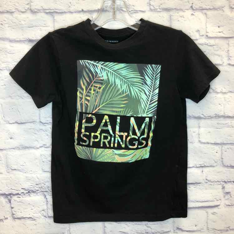 Primark Black Size 10 Boys Short Sleeve Shirt