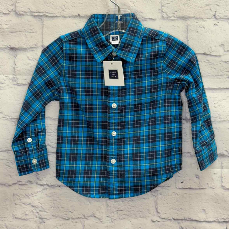 Janie & Jack Blue Size 12-18 months Boy Polo or Button Down