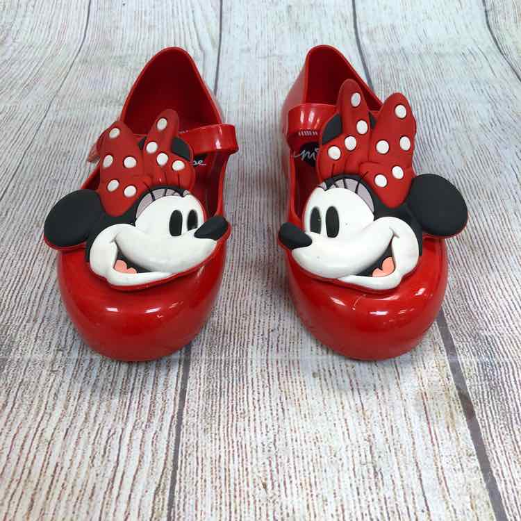 Mini Melissa Red Size 11 Girls Casual Shoes
