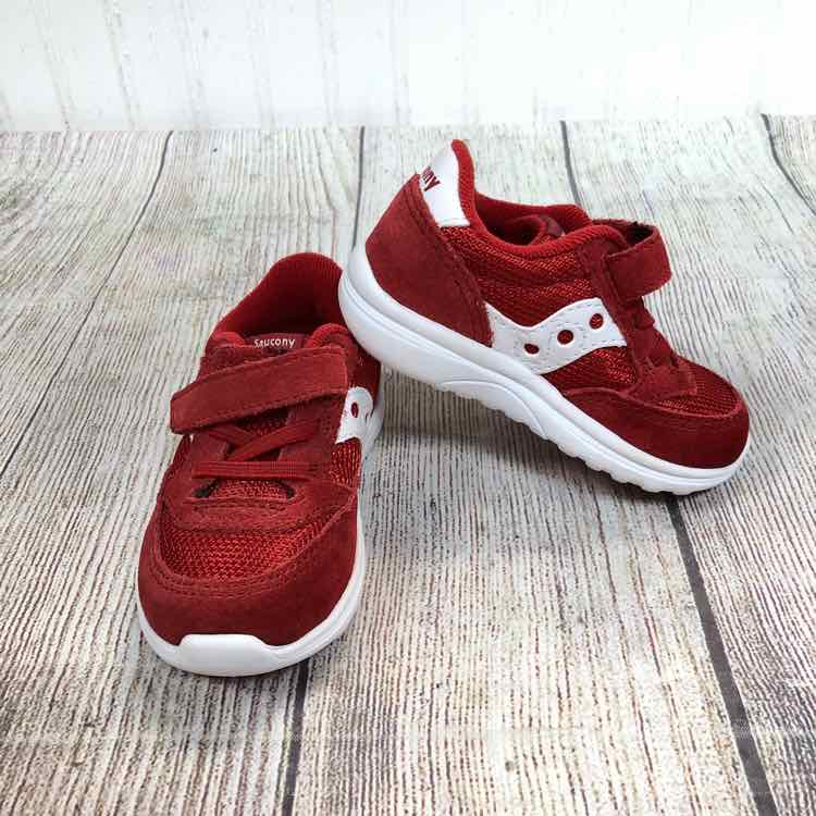 Saucony Red Size 5 Boys Sneakers