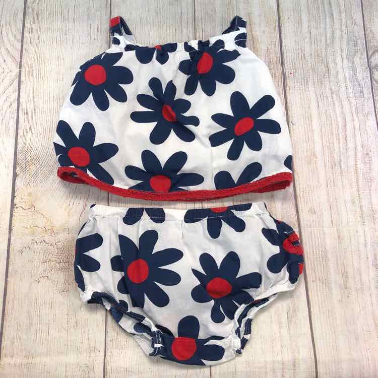 Old Navy Floral Size 6-12 months Girls 2 Piece Outfit