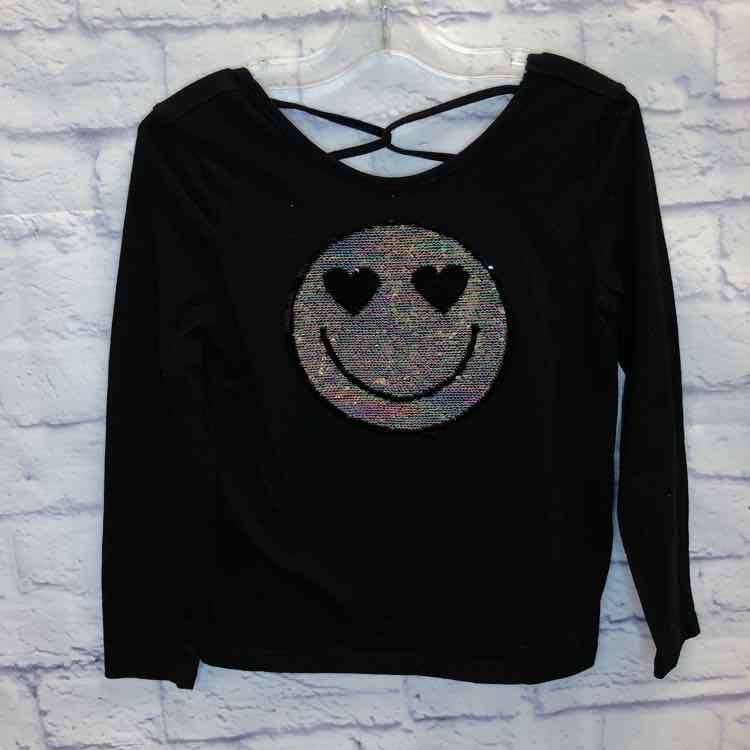 Child of Mine Black Size 7 Girls Long Sleeve Shirt