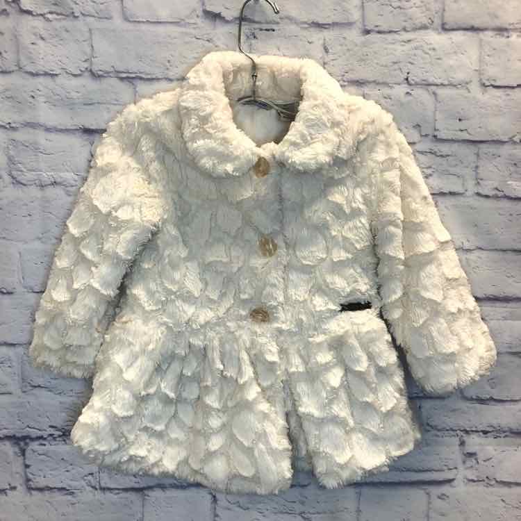 Calvin Klein Cream Size 4T Girls Coat/Jacket