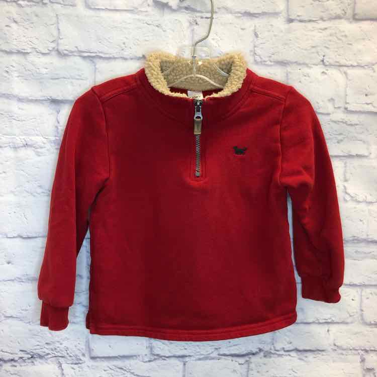Carters Red Size 5 Boys Sweatshirts/Hoodie