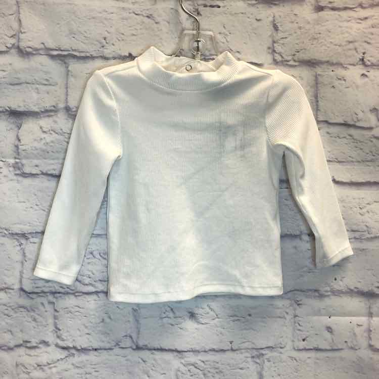 Old Navy White Size 3-6 Months Girls Long Sleeve Shirt