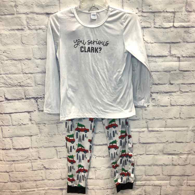 National Lampoon Christmas Vacation White Size 10 Boys Pajamas