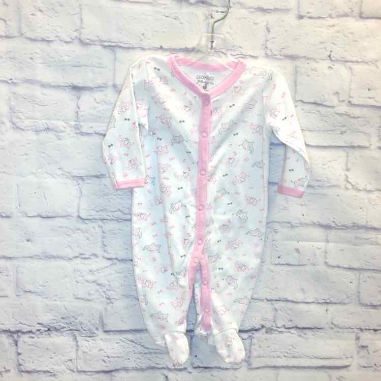 Duck Duck Goose Pink Size 3-6 Months Girls Sleeper