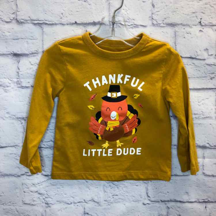 Childrens Place Gold Size 18-24 months Boys Long Sleeve Shirt