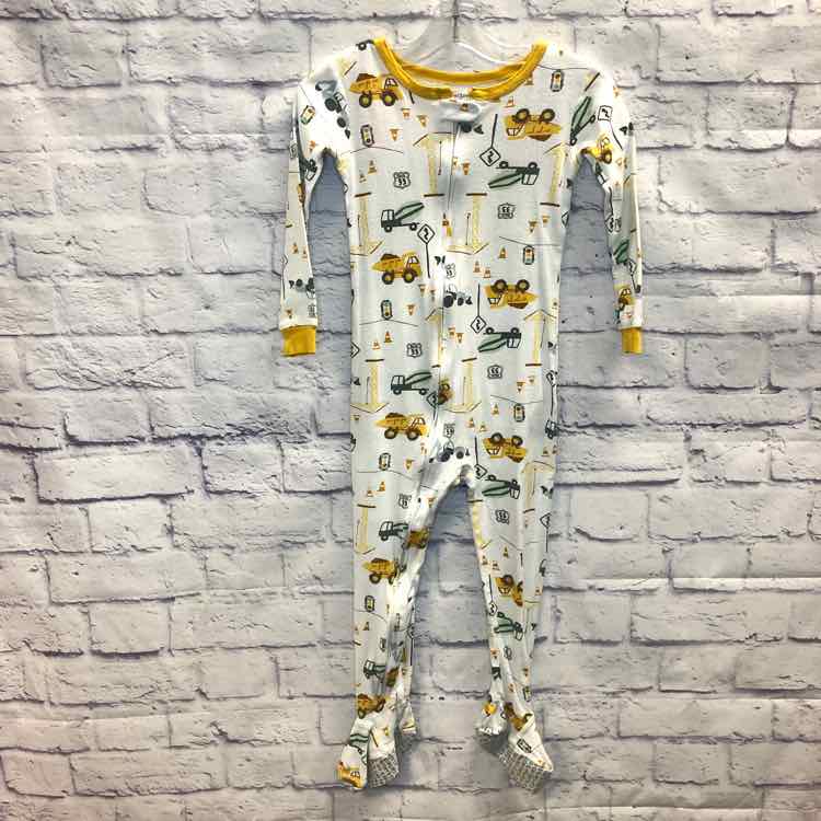 Carters White Size 5 Boys Sleeper