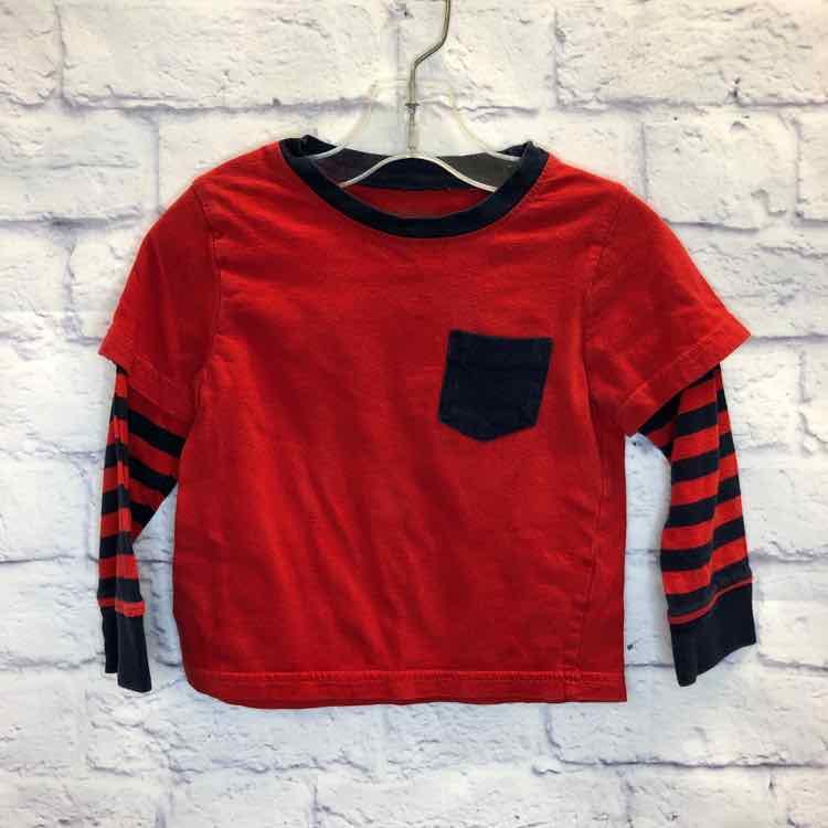 Childrens Place Red Size 18-24 months Boys Long Sleeve Shirt