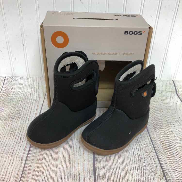 Baby Bogs Black Size 6 Snow Boots